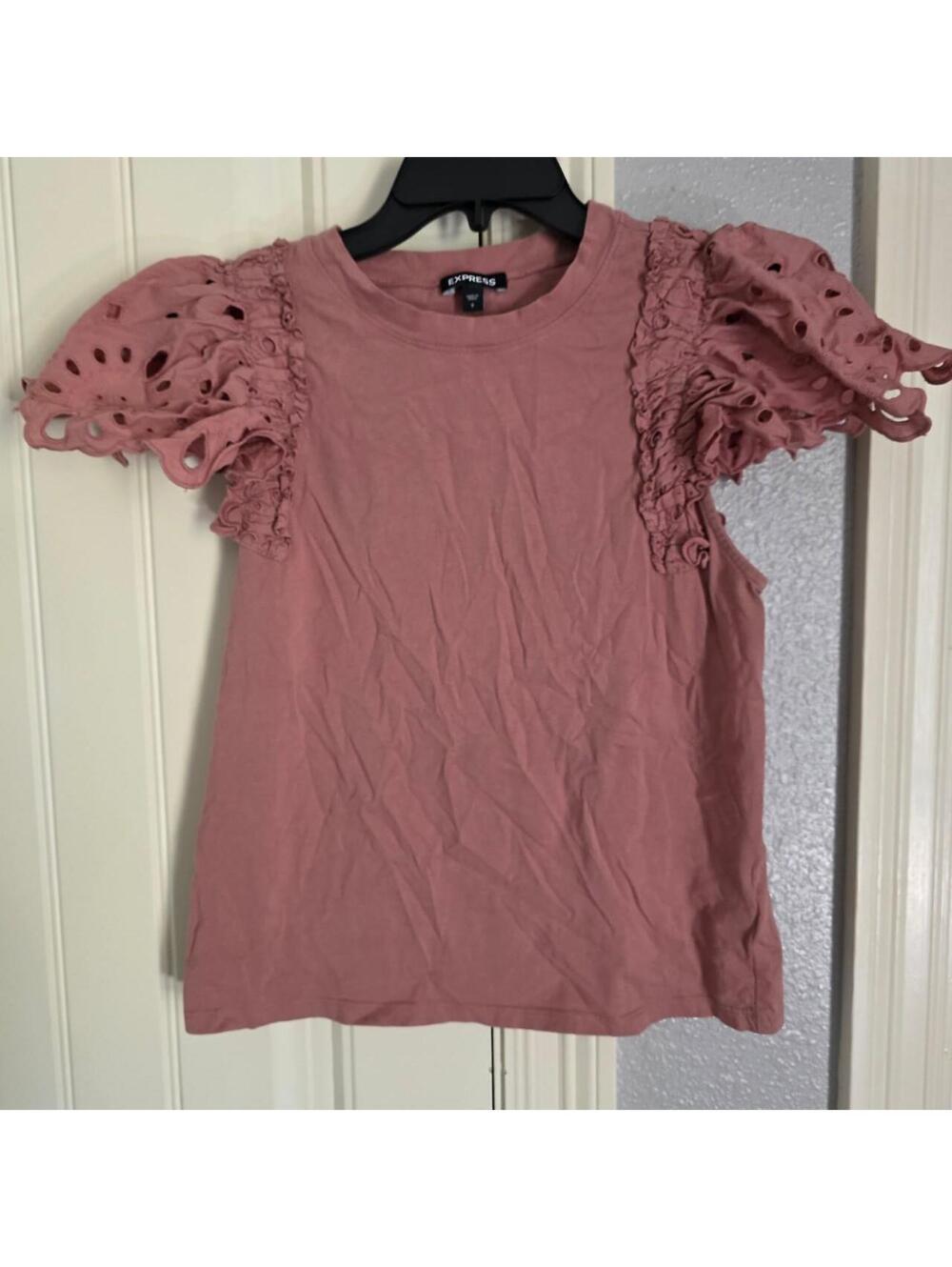 Express Women's Pink Blous